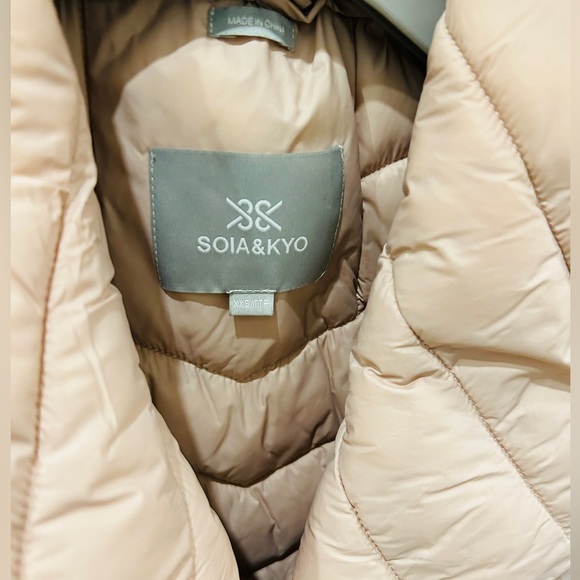 Soia&Kyo Viola 3in1 coat in pale pink - Picture 3 of 14